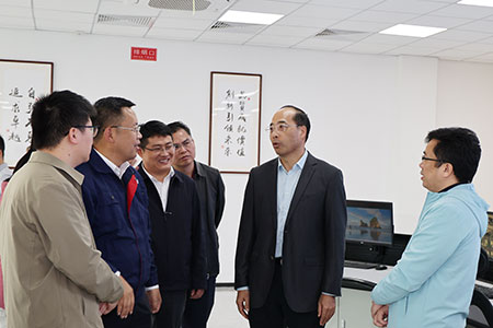 玉林市委副书记、市长张惠强一行走访调研广西华创